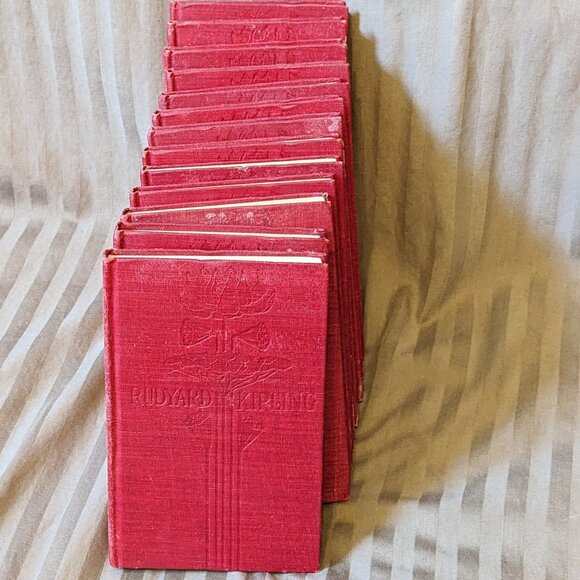 Rudyard Kipling 1908 Antique book set of 13 Kipling’s classic stories - Picture 11 of 12